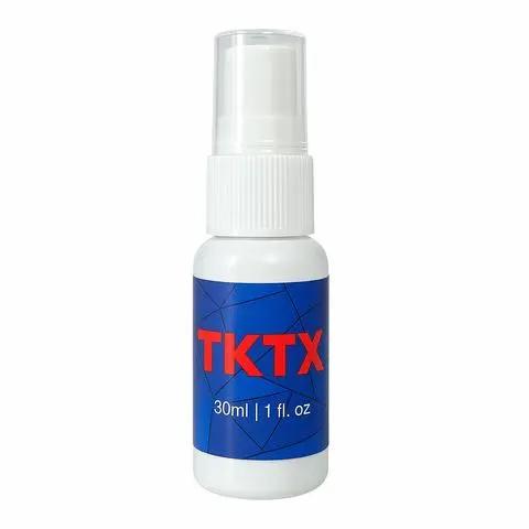 Spray anestetizzante per tatuaggi TKTX anestetico blu azione rapida tktx company