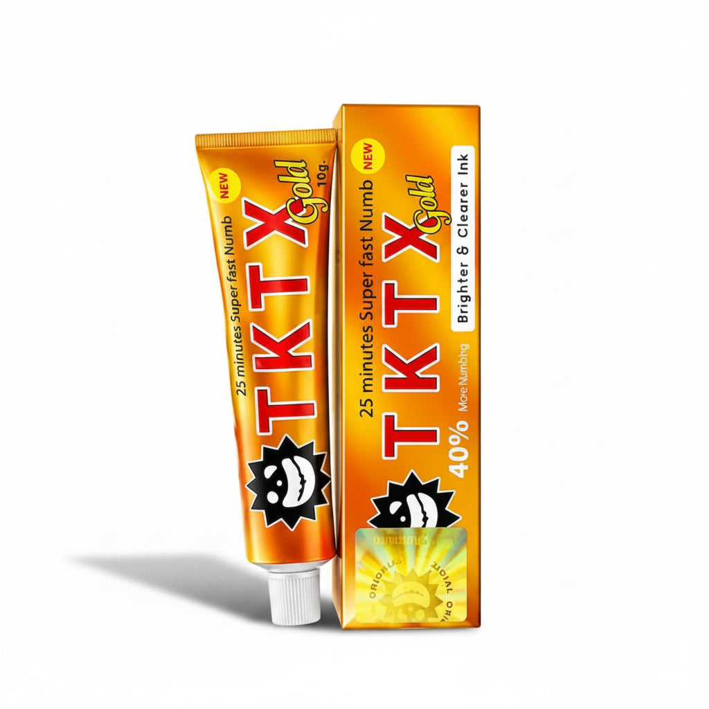 TKTX 40% GOLD Crema Tatuaggio piercing extra forte 10g tktx company