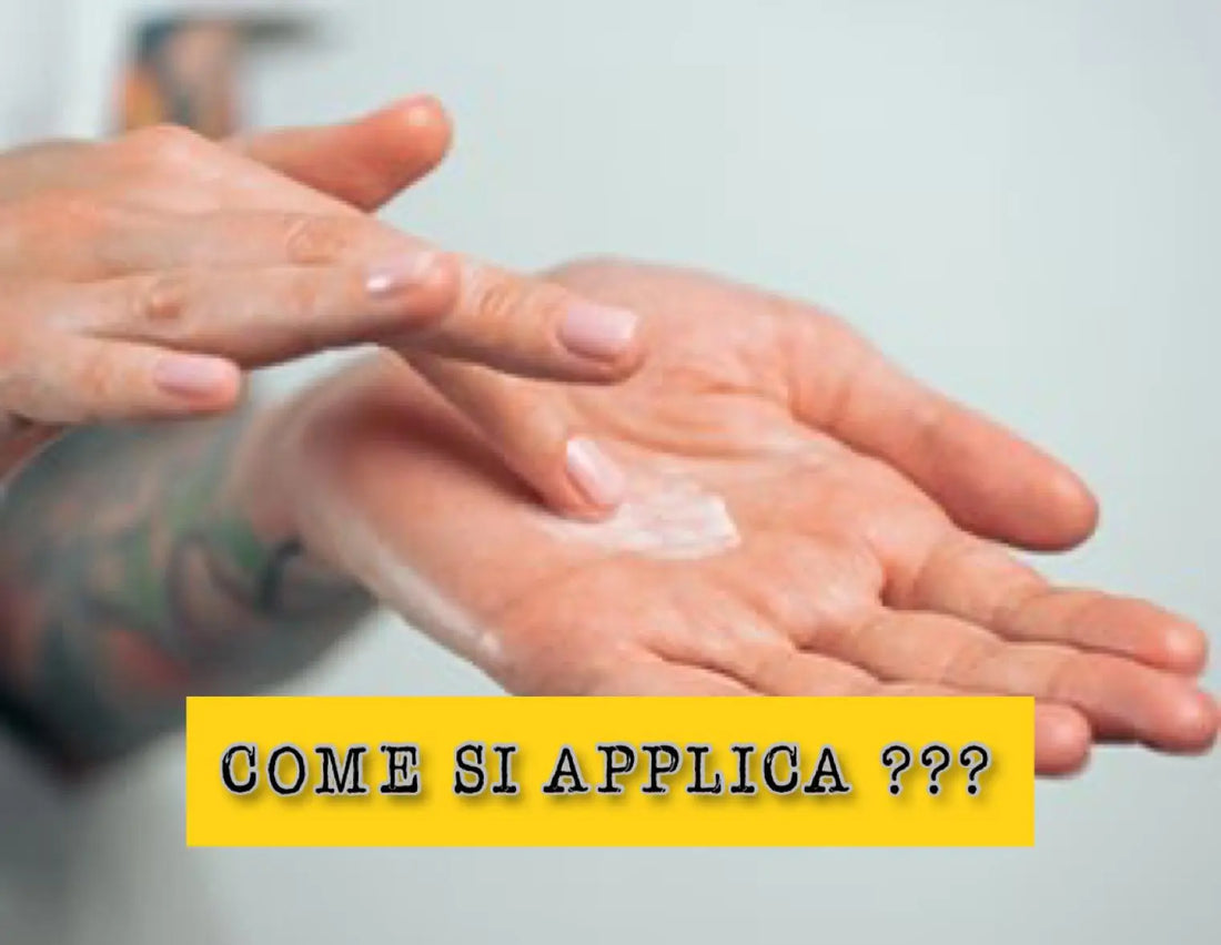come si applica la crema