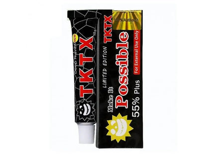 TKTX 55% nera Crema Tatuaggio forte 10g tktx company