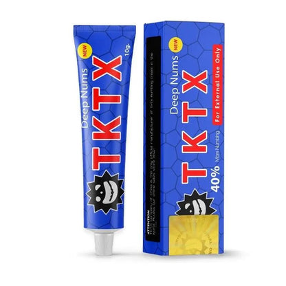 Crema per Tatuaggio TKTX 40% BLU – EXTRA STRONG numbing cream tatto - accessori - tatto crema anestetica tktx
