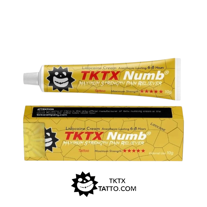 TKTX crema tatto per tatuaggi 20% oro lidoca gold premium