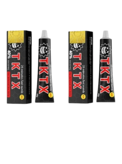 TKTX da 40% Crema per tatuaggi pircing labbra laser sopracciglia 2 confezioni tktx company