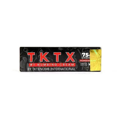Crema anestetizzante per Tatuaggi TKTX 75% nera edizione limitata - crema tatuaggio