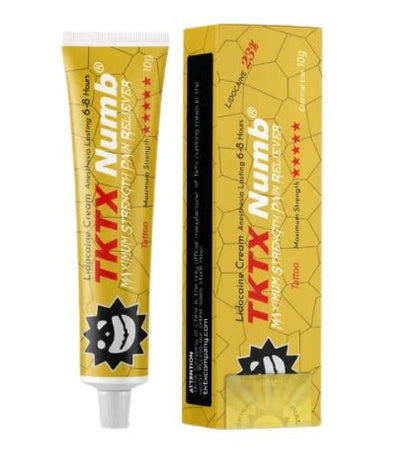 crema anestetica TKTX numb forte colore oro nuova versione