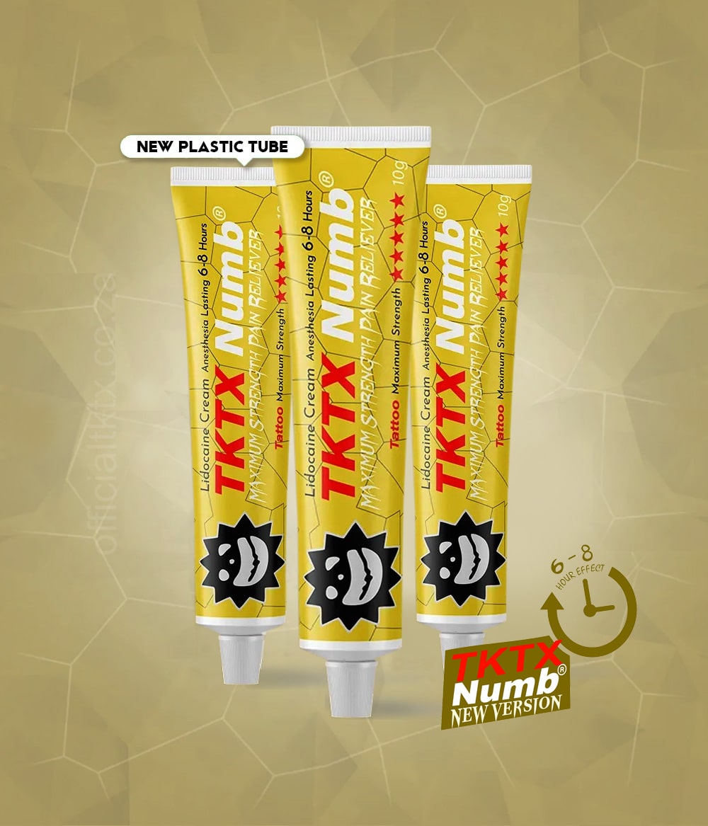 TKTX crema tatto per tatuaggi 20% oro lidoca gold premium