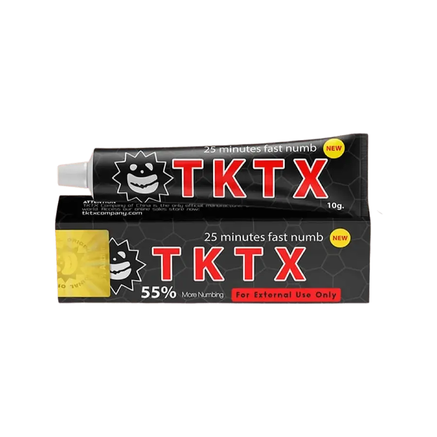 TKTX 55% nera Crema Tatuaggio forte 10g tktx company