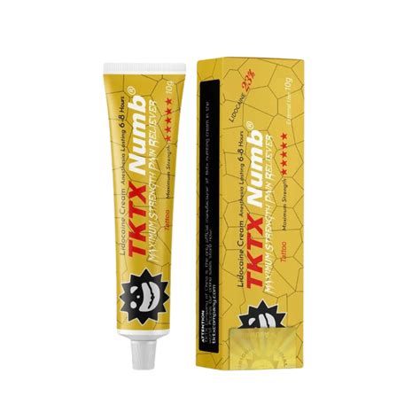 TKTX crema tatto per tatuaggi 20% oro lidoca gold premium