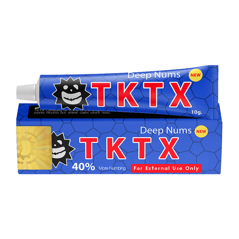 Crema per Tatuaggio TKTX 40% BLU – EXTRA STRONG numbing cream tatto - accessori tatto