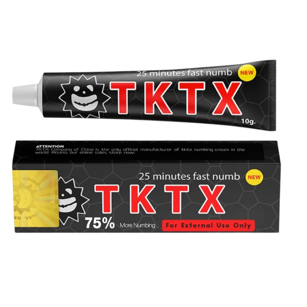 Crema per TKTX 75% NERA Tatuaggio numbing cream tatto - crema tatuaggio