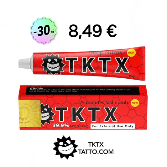 TKTX 40% ROSSA EXTRA STRONG Crema per Tatuaggio