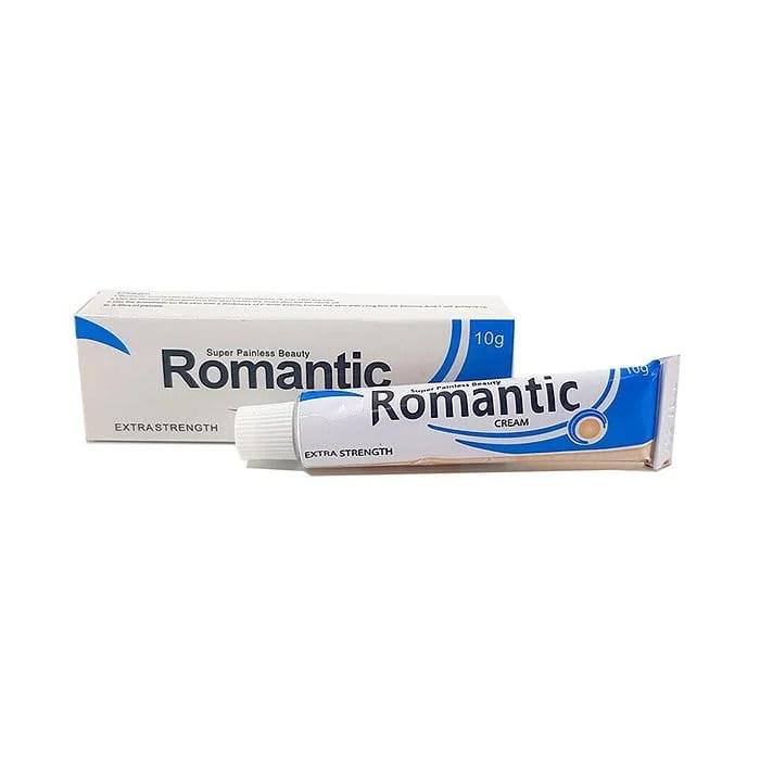 Crema tatto ROMANTIC per tatuaggi 5% TKTX per tatuaggi pircing labbra