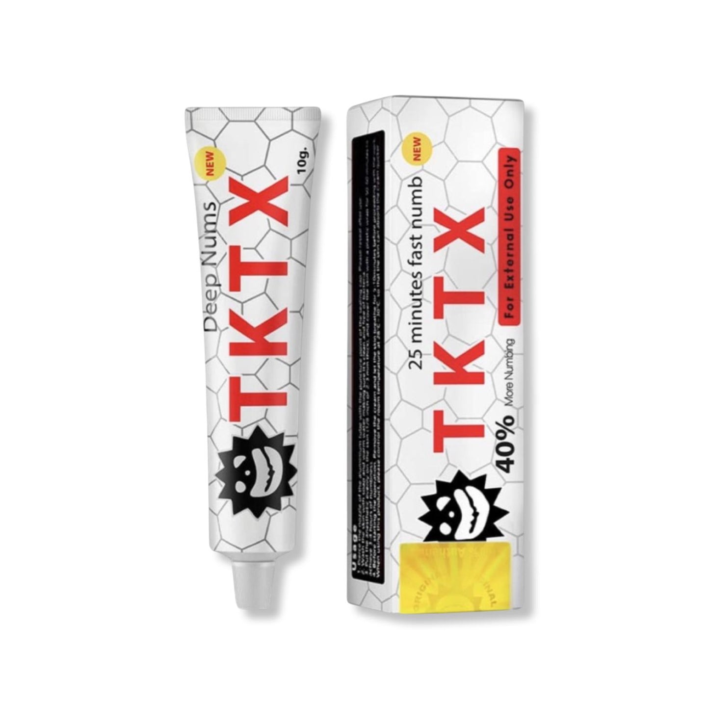 TKTX 40% BIANCO Crema per seduta Tatuaggio 10g